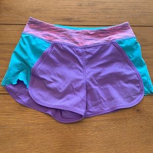 Girls ivivva shorts size 10